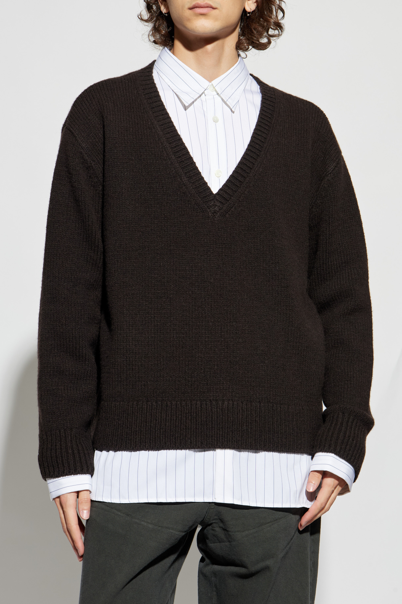 Brown Sweater 'Modast' Dries Van Noten - Vitkac Denmark